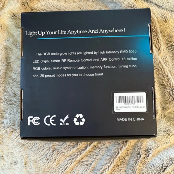 Car Underglow LED Neon Accent Stip Lights - Picture 2 of 3